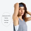 Marca Lu con banda para el cabello deportiva para Yoga, banda para el cabello para mujer que absorbe el sudor, elástica para correr, antitranspirante, Fitness, enteros 231226