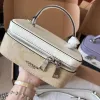 Maquillage cosmétique Boîte à lunch Sac à lunch Mode pour hommes Sacs d'embrayage Luxurys Designer Véritable Cuir Femmes Sac à main CrossBody Zipper Sacs à bandoulière