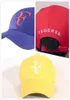 Nakış şapkaları roger federer rf erkek beyzbol şapkaları pamuklu gündelik hiphop kapağı ayarlanabilir spor şapkası4288781