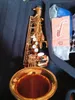 Melhor qualidade saxofone alto dourado YAS-62 japão marca saxofone alto e-flat instrumento de música com bocal profissional