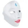 Electrical Cosmetic 7 Wavelength LED Biology Light Colorful Led Face and Neck Mask For Photorejuvenation