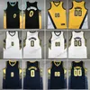 2023-24 Nouveaux maillots de basket-ball cousus 0 Tyrese Haliburton Jersey 00 Bennedict Mathurin Bleu Jaune Hommes