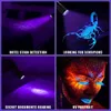 New Portable Lanterns Blacklight Flashlight 9 LED UV Flashlights Upgraded Bright Ultraviolet Flashlight Professional Black Light for Dog/Cat Scorpions