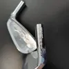 Golfschläger MG ITOBORI Herren-Eisenset, silberfarben, mit Stahl-/Graphitschaft, mit Schlägerhauben, 7 Stück (4, 5, 6, 7, 8, 9, P), weiches Eisen, geschmiedet