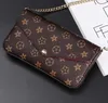 10A عالي الجودة متعددة Pochette Felicie Wuxury محفظة مصغرة المحافظ المتقاطعة مصممة حقيبة المرأة حقيبة اليد أكياس الكتف المصممين النساء اللفات على حقائب اليد