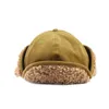 Ins lammull öronskydd bombplan hatt kvinnor höst och vinter varmt tjockare koreansk version pilot hatt mamma och barn baseball cap 231225