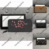Designer plånböcker män handväska lång plånbok enstaka dubbla zippy pursar vik korta kvinnor hela klassiska mönster djur fast färg pl262o