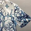 Męskie plus tees polo letnie nowa załoga mody szyi t bawełniany krótki rękaw hawajskie koszulę na plaży szorty sportowe d33a