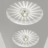 Luci Cristallo LED Corridoio Lampada da soffitto Illuminazione per interni Balcone Portico Corridoio Faretto Soggiorno Ingresso Plafoniera LED Plafoniera