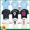 23 24 هالاند كرة القدم القميص دي بروين فيليبس مانس غفارديول جفارديول Aarez Sterling Mahrez Foden 2023 2024 Men Women Kids Kit Shirt