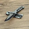 Special Offer G1225 Survival Folding Knife 440C Titanium Coated Drop Point Blade Aluminum Alloy Handle Outdoor Camping Hiking EDC Pocket Folder Knives