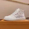 Novos sapatos de grife em relevo Trainer Sneaker branco preto céu azul verde denim rosa vermelho luxos homens casuais tênis plataforma baixa mulheres treinadores tamanho 36-45 04