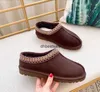 Mann Frauen Modische Tasman Slipper Mini Schneestiefel Schaffell Plüsch Fell Warm halten mit Karte Staubbeutel Weich Bequem Lässig Schöne Geschenke