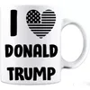 Tasses J'aime Donald Trump drapeau coeur conception tasse drôle - 11 oz tasses à café en gros par mer Ss0412 livraison directe maison jardin cuisine, Di Ots64