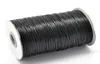 JLB 1 Roll 180m 1mm Whole Fashion Black Waxed cotton Cords fit braceletnecklace DIY Materials Accessories 8755163