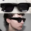 Мужские и женские дизайнерские солнцезащитные очки RHODEO-102 Модные классические черные квадратные трендовые брендовые мини-солнцезащитные очки Супер толстый лист в оправе Top Q265Z