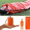 寝袋1PC屋外キャンプ緊急スリーピングバッグサーマル暖かな防水救急救急ハイキングSafetyl231226