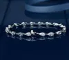 HBP Water Drop Bracelet Women039S Diamond Friend High Carbon Diamond Ins Niche Design Luxury 925 Silver Silverite Bracelet4803811