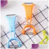 Fruit & Vegetable Tools Thickening Double Head Paring Knife Plastic Peeler Household Kitchen Fruits Potato Mti Function Grater Wholesa Ot49U