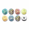 Silicone 18mm Acrylic Resin Uneven Resin Snap Button 014 Fit Charm Interchangeable Bracelets Jewelry For Women Accessories9789932