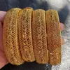 Bangle Pulseiras Etíopes Habesha 24k Cor de Ouro Saudita Árabe Dubai Pulseiras Para Mulheres Jóias de Casamento Presentes Africanos257J