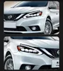 Luces de coche para Nissan Sylphy Sentra faro LED 20 16-20 19 DRL diseño dinámico luz de señal de giro conjunto de lámpara frontal