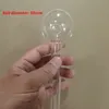 10 pièces 20 cm de long 50mm Super grosse boule narguilé verre épais brûleur à mazout tuyau tabac fumer tuyaux