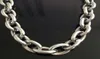 8Quot40quot enorm tung 316L rostfritt stål Big O Link Chain Men039S Boy039S halsband hög kvalitet 14mm inte bleknar juvel3287998