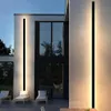 屋外の壁のランプは、明るいモダンな防水IP65ヴィラポーチガーデンランプエクステリアブラックSconces280m