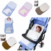 Filtar vinter baby filt unicorn spädbarn swaddle wrap mjuk nyfödd sovsäck varm sömn säck barnvagn wraps 12 mönster 10st yw1634w