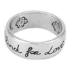 Blind voor liefde Luxe Designer Sieraden Vrouwen Ringen Mannen Mode Sterling zilveren Paar Ring Verlovingsring Bruiloft Vintage Ring gg3692339