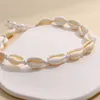 Anhänger Halsketten Vintage Bohemian Shell Männer Frauen Halskette Kreative Gewebte Handgemachte Muschel Mode Mädchen Geschenk Zubehör Kurze Choker