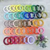 Fishmouton à la mode coloré acrylique bambou bracelets pour femme bohème tube tendu perles manchette bracelets bracelets bijoux 231226