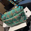 Catene con patta 19 Borsa Borse di marca firmate Tote di lana 2024 Borse di lusso Borsa a mano Borsa a tracolla di alta qualità Borsa da donna Portafoglio per telefono