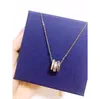 Luxury Jewelry Chain Necklace High Quality Alloy Classic Fashion Designer Necklace for Women Men Tips Pendant Set Födelsedagspresenter 7901762