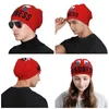 Berets Madness Band Bonnet Hat Knitted Hats Men Women Cool Unisex Warm Winter Skullies Beanies Caps