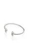 Authentic 925 Sterling Silver Cuff 18k Gold Bangle for Women Brand Logo Fit Charm Pärlor Armband DIY JEWELRY5438371