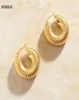 Harts Charms Gold Vermeil Women Earrings Earring Female 2021 Ancient Roman Art Vintage Jewellery Hoop Huggie281D8882425