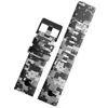 Bracelets de montre 24mm 26mm 28mm Bracelet de montre pour DZ7370 4318 7395 série Bracelet en cuir véritable souple Camouflage gris peau de vache Bracelet pour hommes