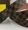 2021 MENSWEAR DESIGNER BELTS Fashion Leisure Business Multicolor Belt Valfritt metallspännebredd 38 cm med Box4985899