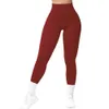 Sporty Lu Pant Align Fiess Luwomens ribbade sportkläder Leggings Kvinna för gymbyxor bär sömlösa höga midjetbyxor träningsbyxor Yoga Lemon ll Kvinnor S S