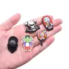 Anime charms Halloween horror pumpkin sally Jack The Nightmare Before Christmas cartoon charms shoe accessories pvc decoration buckle BJ