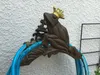 Equipments Garden Hose Hanger Frog Prince Vintage Country Cast Iron Metal Garden Hose Holder Hose Reel Stand Wrought Iron Outdoor Supplies Vi