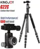 Kingjoy G22C Dijital Kamera Tripodu için Profesyonel Karbon Fiber Tripod Seyahat için uygun en kaliteli kamera standı 143cm Max5435216