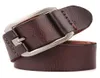 Ceinture d'été de styliste pour hommes, haute qualité, luxe, grain de peau de vache, cuir véritable, Vintage, large, longue et douce, ceinture Basque T190701275762925