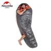 Slaapzakken Naturehike ULG-serie Donsslaapzak Outdoor Verdikte Warme Camping Enkel Licht Mummie SlaapzakL231226