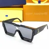 Cyclone Solglasögon Z1547 Varumärkesdesigner Mens Solglasögon Acetatram Black Lens Gold Logo 100% UV Protection Signature Gravering Fashion Women Glasögon Toppkvalitet