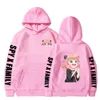 2023 SPY X FAMILY Anya Felpe con cappuccio Haruku Anime Felpe per bambini Kawaii Grafica stampata Pullover Casual Streetwear Abiti di moda