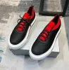2024 Nya Fashion Man Wide Sneakers Coach Sports Shoes Designer Platform Runner Soles Casual Shoes Leather Classic Triangle Sports Shoes 38-44EU