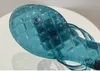 Mode kvinnor kamellia blomma thong sandal klar glitter gelé glider tofflor transparent kristall pvc strandskor lägenheter slip